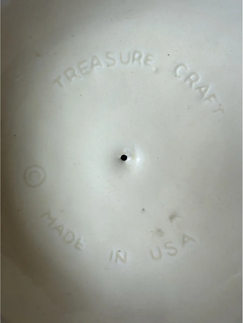 Rare Vintage 1984 Treasure Craft Pottery Cookie Time Large Cookie Jar 10